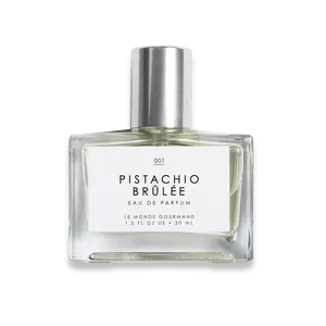 Le Monde Gourmand Pistachio Brûlée Eau de Parfum - 1 fl oz | 30 ml Vegan Cruelty-Free Perfume with Edible Pistachio Crumbs Notes Regular Edition
