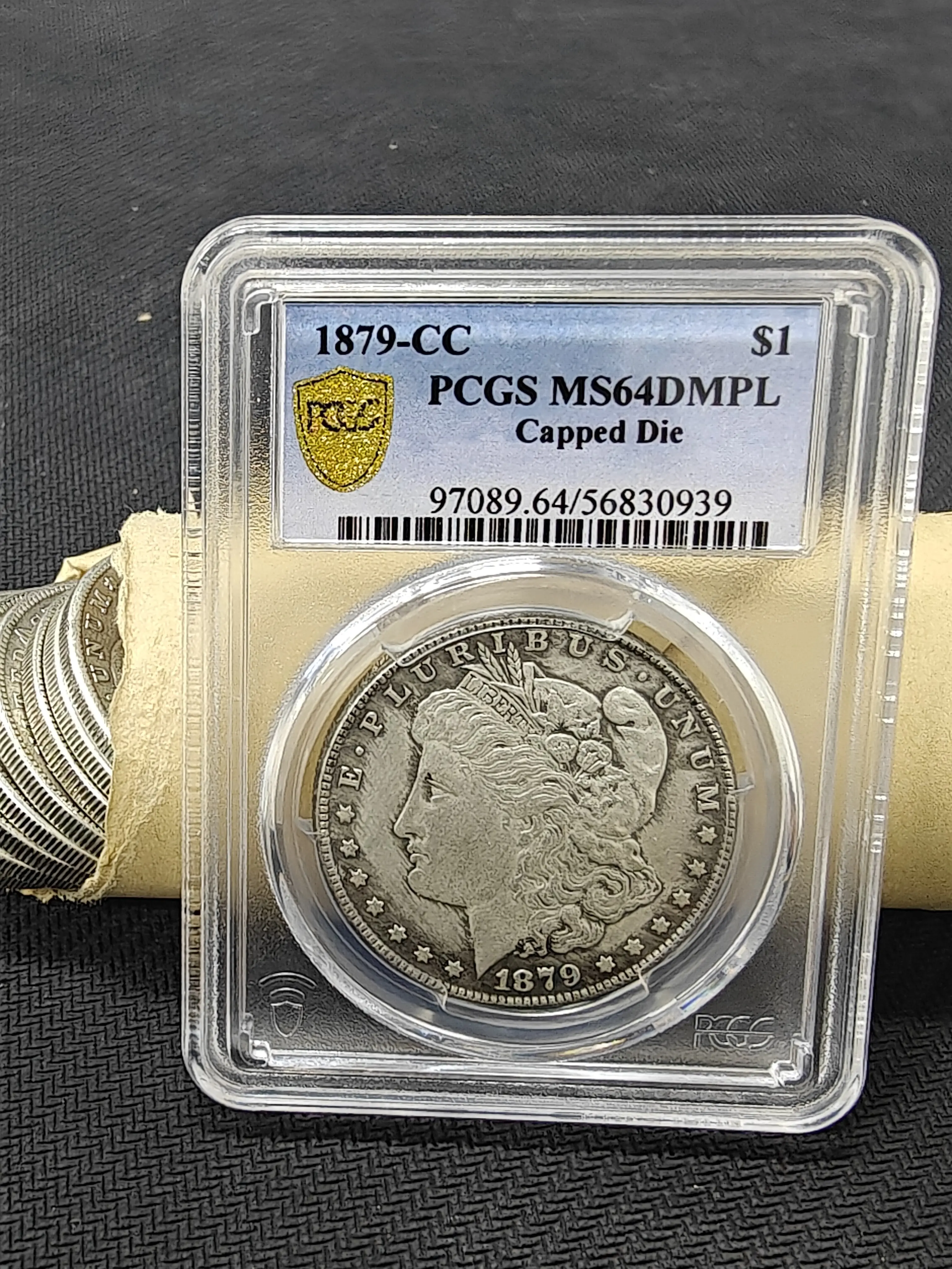 PCGS 1879-CC Morgan | Legendary Carson City Heritage Treasure In Premium Protective Case Encapsulated