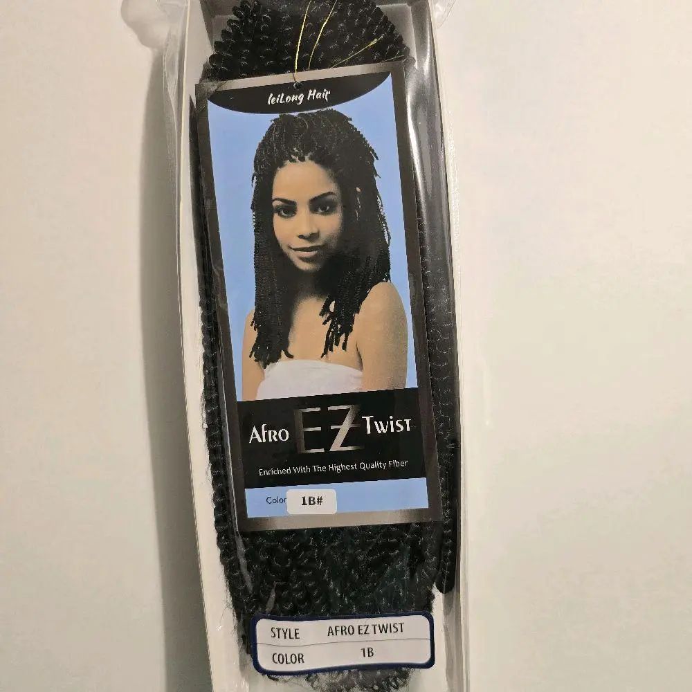 Afro EZ Twist - Easy-to-Style African American Hair Twist with Natural Texture for Everyday Wear Braids Daily Use
