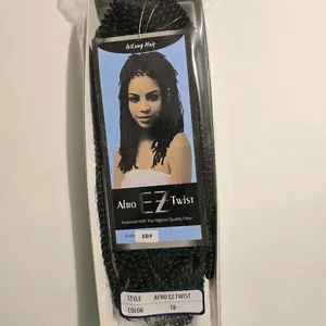 Afro EZ Twist - Easy-to-Style African American Hair Twist with Natural Texture for Everyday Wear Braids Daily Use