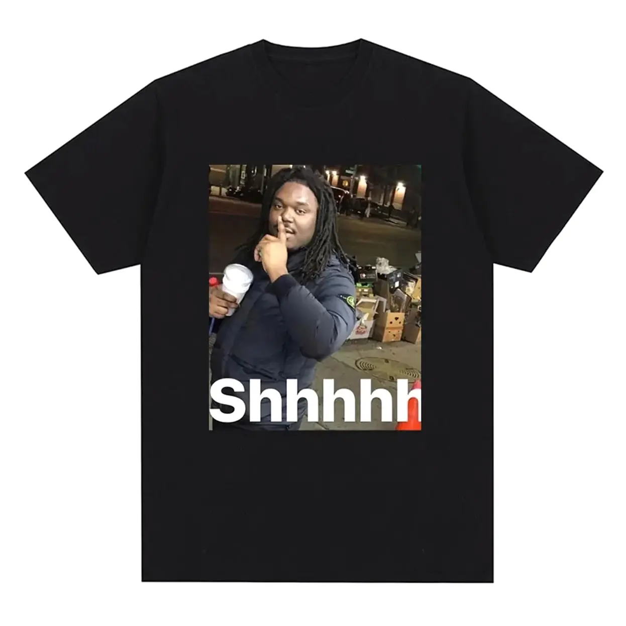 Lucki Graphic T-shirt Shhhhh Slayworld Opium Twizzy Rich KanKan Gildan Sweatshirt/Hoodie/T-Shirt Gift Unisex, for Men Women XTR