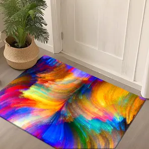 Velvet soft and comfortable patterned printed carpet, Home Decorative Rugs, suitable for multiple scenarios, available in various sizes, soft and non-shedding.