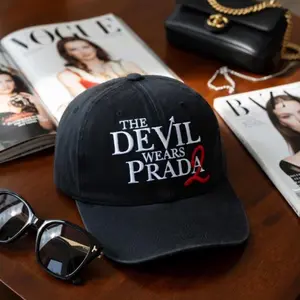 Devil Wears Prada Inspired Embroidered Hat, A Million Girls Would Kill For This Job Quote Cap, Vintage Movie Dad Hat, Fashion Lover Gift, Trendy Pop Culture Baseball Cap