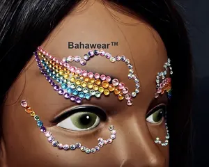 Unicorn Makeup, Makeup Gems, Unicorn Sparks ,  Cosmetic Anime Cosplay, Rave Makeup, Body Makeup