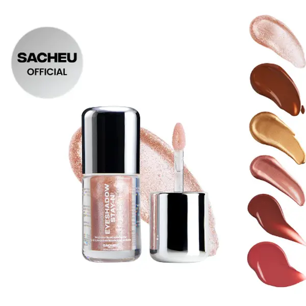 sacheu Eyeshadow STAY-N, buildable and long-lasting eye makeup, crease-proof smooth liquid eyeshadow, Tan eyeshadow palette sacheu Eyeshadow STAY-N, buildable and long-lasting eye makeup, crease-proof smooth liquid eyeshadow, Tan eyeshadow palette