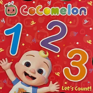 Cocomelon Counting Toddler Book - Fun Interactive Learning for Early Childhood Education with Bright Illustrations and Favorite Characters