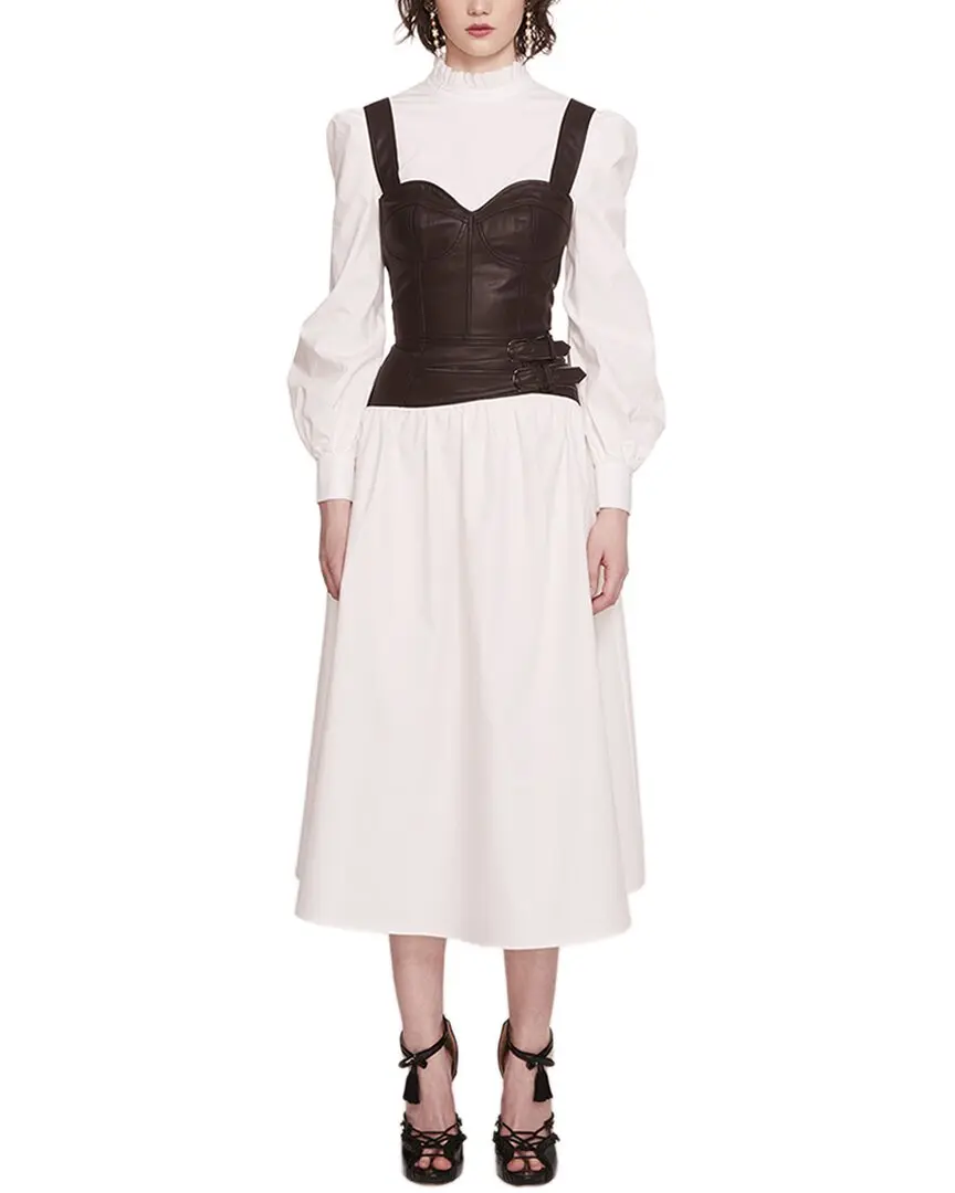 Marchesa Notte Midi Dress
