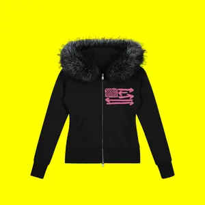 USA Faux Fur Jacket