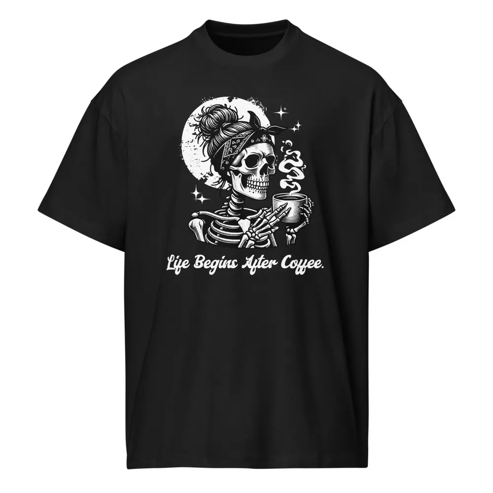 Men's Box Tee - 100% Combed Ring-Spun Cotton, Oversized Relaxed Fit, Reinforced Neckline, Drop Shoulder Sleeves, Luxe Feel, Perfect for Streetwear