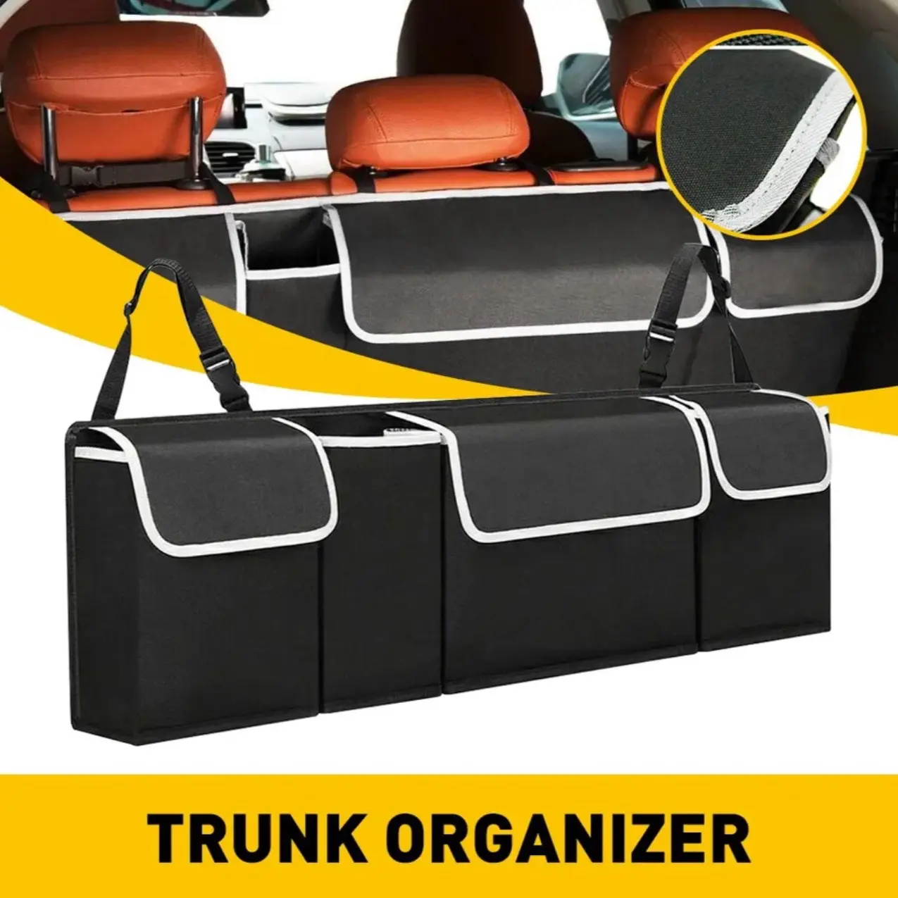 Trunk Cargo  Organizer Bag Box For SUV or  organizer storage