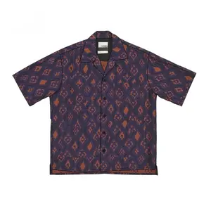 SNL H Styles All-over Print Short-sleeve Hawaiian Shirt, Nicholas Daley Summer Beach Tropical Button Down Shirt, Casual Vacation Floral Shirts