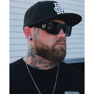 Jefe Sunglasses - Black & Gray Polarized