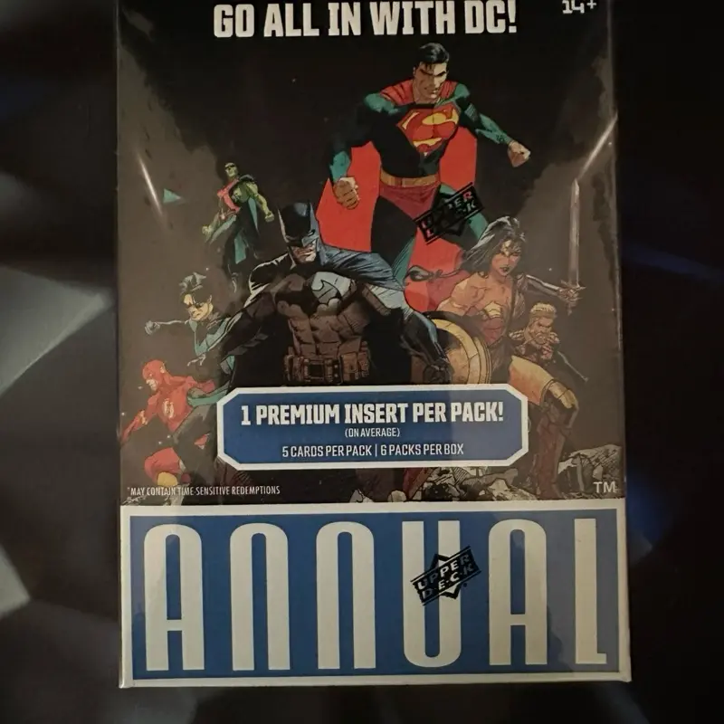 2024/25 Upper Deck DC Annual Blaster Box