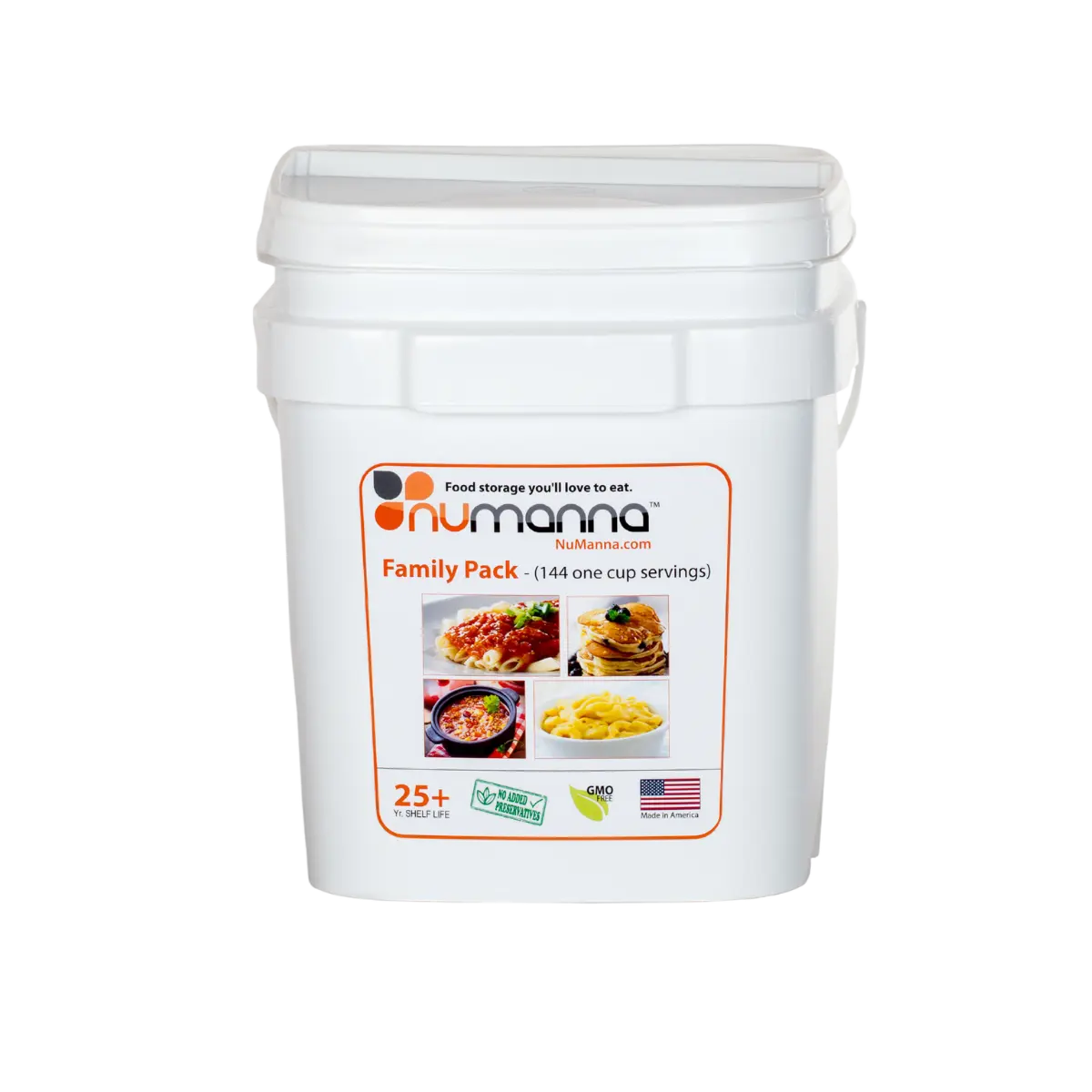 NuManna Family Pack - 144 Total Servings