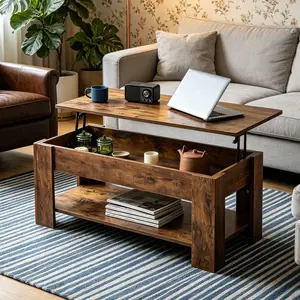 Modern Coffee Tables for Living Room,Lift Top Coffee Table with Storage,Central Table with Lift Tabletop, for Living Room