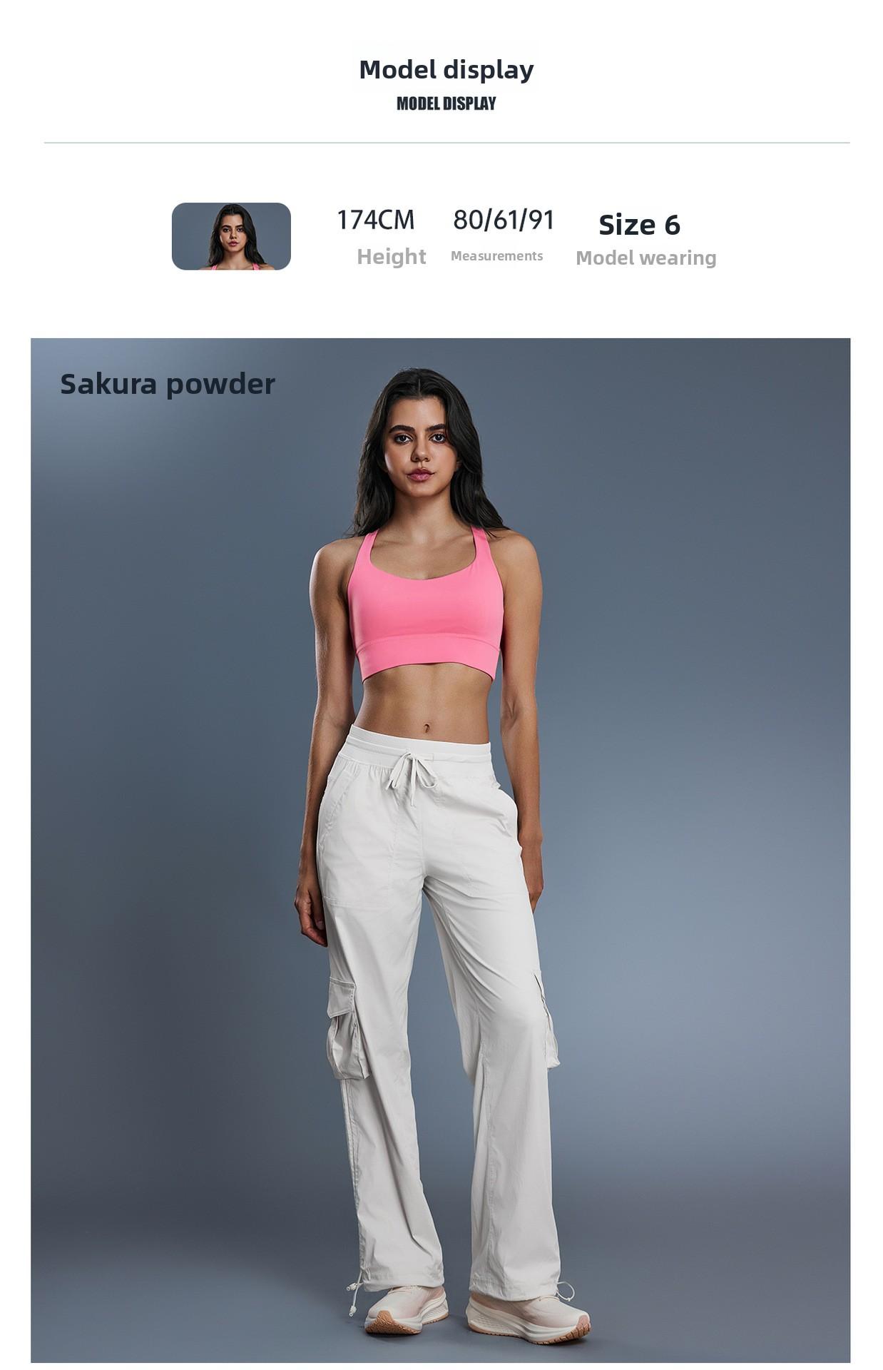 New Women's High-Impact Cross-Back Sports Bra, Shockproof Push-Up Support Fitness Bra