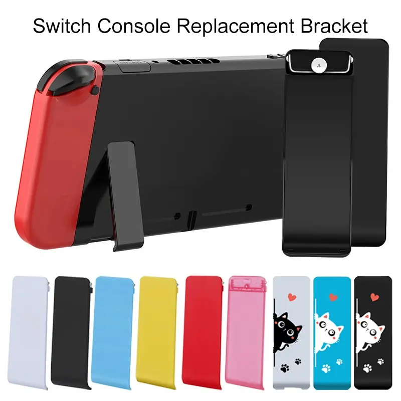 Switch Console Replacement Bracket, Kickstand Stand Holder for Ns Repair, Durable & Secure Design, Easy Installation Accessory