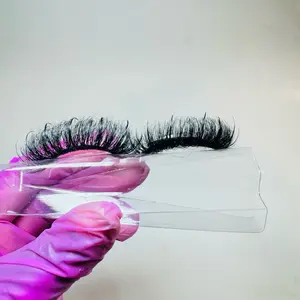 Punk Rock Spike Strip Lashes Eyelashes Makeup Cosmetic