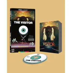 Arrow Video The Visitor - 4K UHD, Limited Edition, w/SLIP