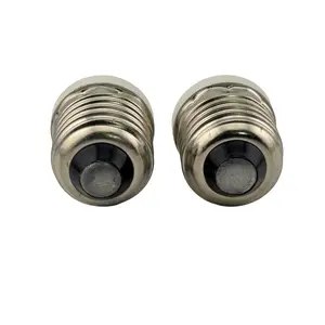 Rebaydo 2pcs E26/E27 Male to E12 Female Converter Adapter