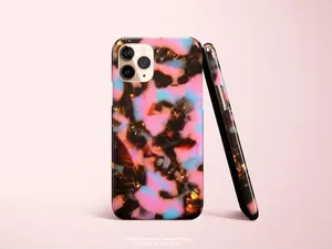 Pink Tortoise Shell Vintage Pattern Case iPhone 15 Pro Max case iPhone 16 case iPhone 11 12 13 14 15 Pro Max 16 Plus 17 Pro Max Case