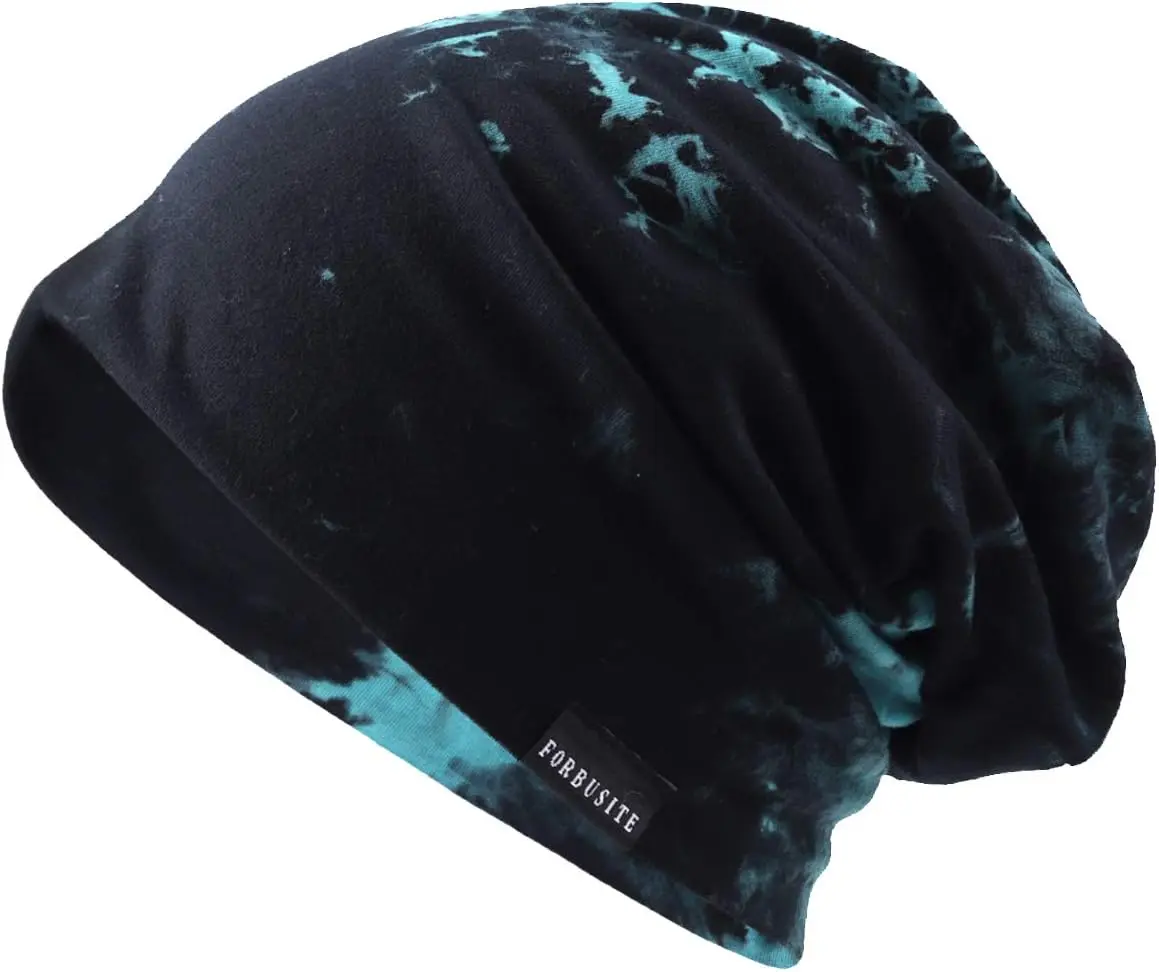 VECRY Men Slouch Hollow Beanie Thin Summer Cap Skullcap