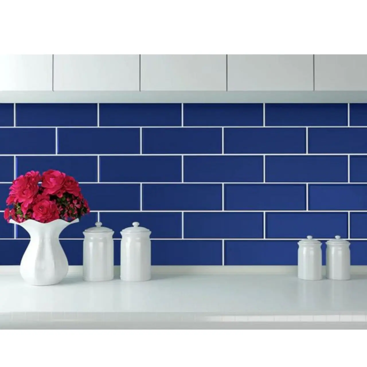 San Mauro Concord Grape Glossy Glass Tile