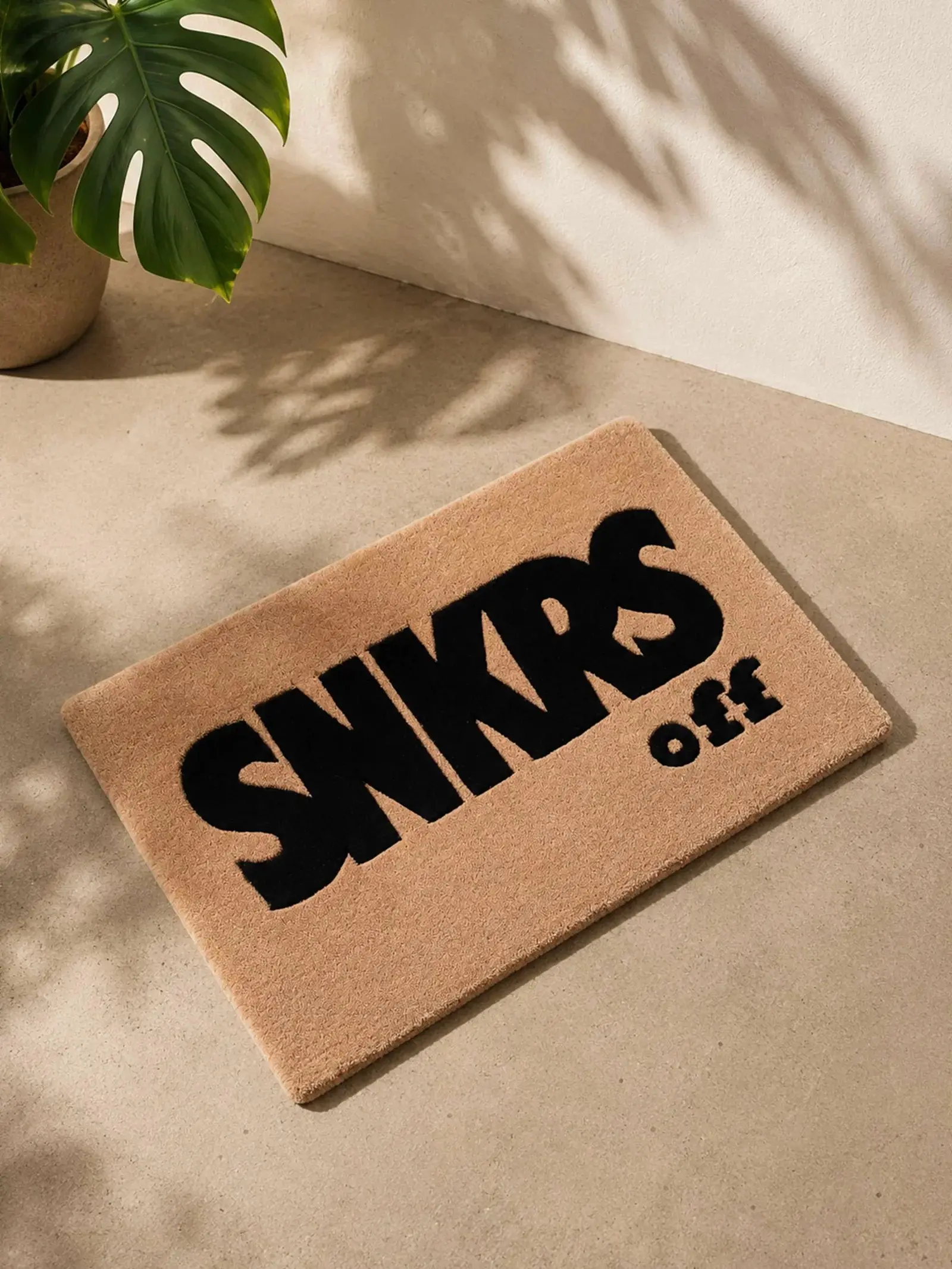 Hand-Tufted Sneakers Pattern Area Rug, Textile Soft Furnishing Carpet for Home Decor
