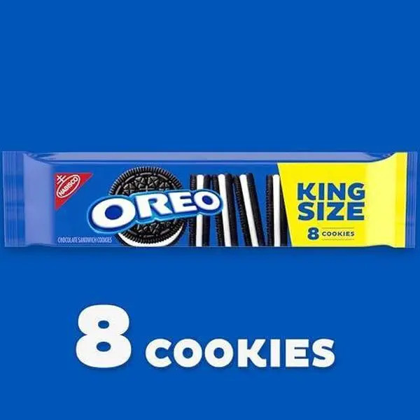 Oreo Chocolate 12 Pack 8 Cookies Sandwich King Size