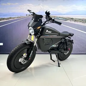 New Model OWAY Black Warrior Electric Bicycle 3000W 60V 50Ah 62 Mile Range Removable Battery High Performance City E-Bike with Fat Tires