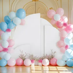 Wedding Arch Cover Set of 4, Arch Backdrop Cover, Arch Backdrop Stand Cover, Party Backdrop Stand Arch and Covers, Birthday Stand Cover for Anniversary
