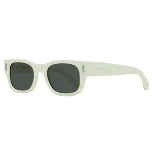 Ferragamo Rectangular Rivet Sunglasses SF2064SE 103 Ivory 51mm Ferragamo Rectangular Rivet Sunglasses SF2064SE 103 Ivory 51mm