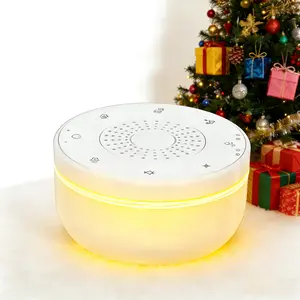 Portable Noise Machine with Night Light, Smart Sleep Soother for Babies and Adults, Rechargeable Travel Sound Machine for Home Office Daycare