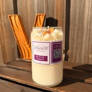 Bonfire Embers Whipped Candle