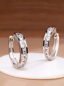 1 pair of minimalist square synthetic zirconia ear buckles, comfortable and versatile ear care earrings for women, suitable for wearing decoration in any occasion, suitable for all seasons for men and women