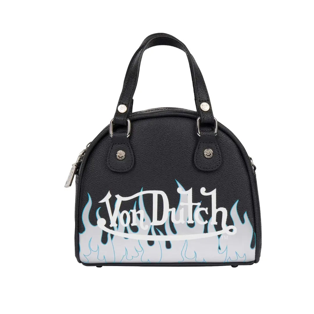 City of Angels Silver Blue Bowling Bag