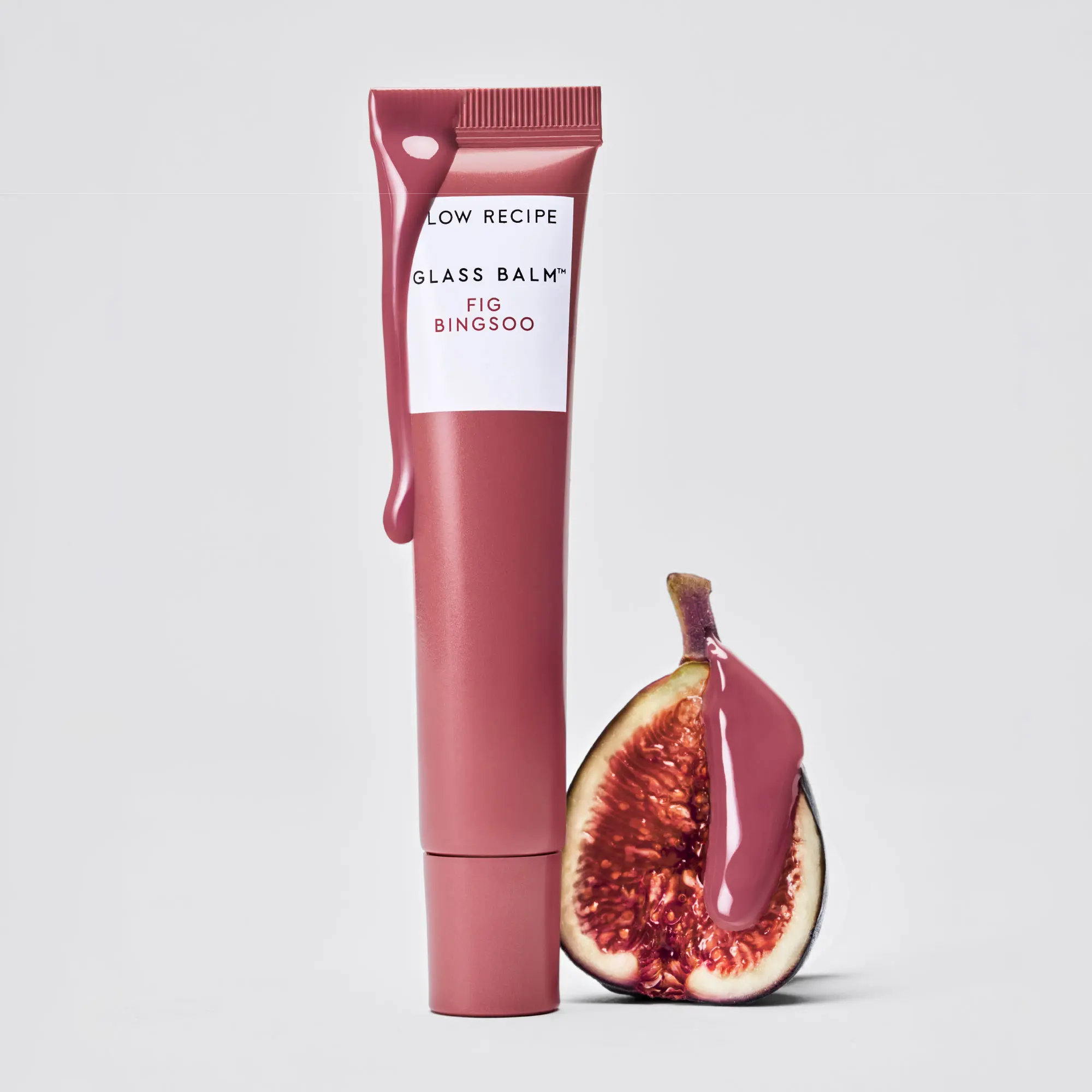 Glow Recipe Glass Balm Lip Treatment - Sheer, Buildable Color with A Glassy Shine Finish - Non-Sticky Lightweight Formula