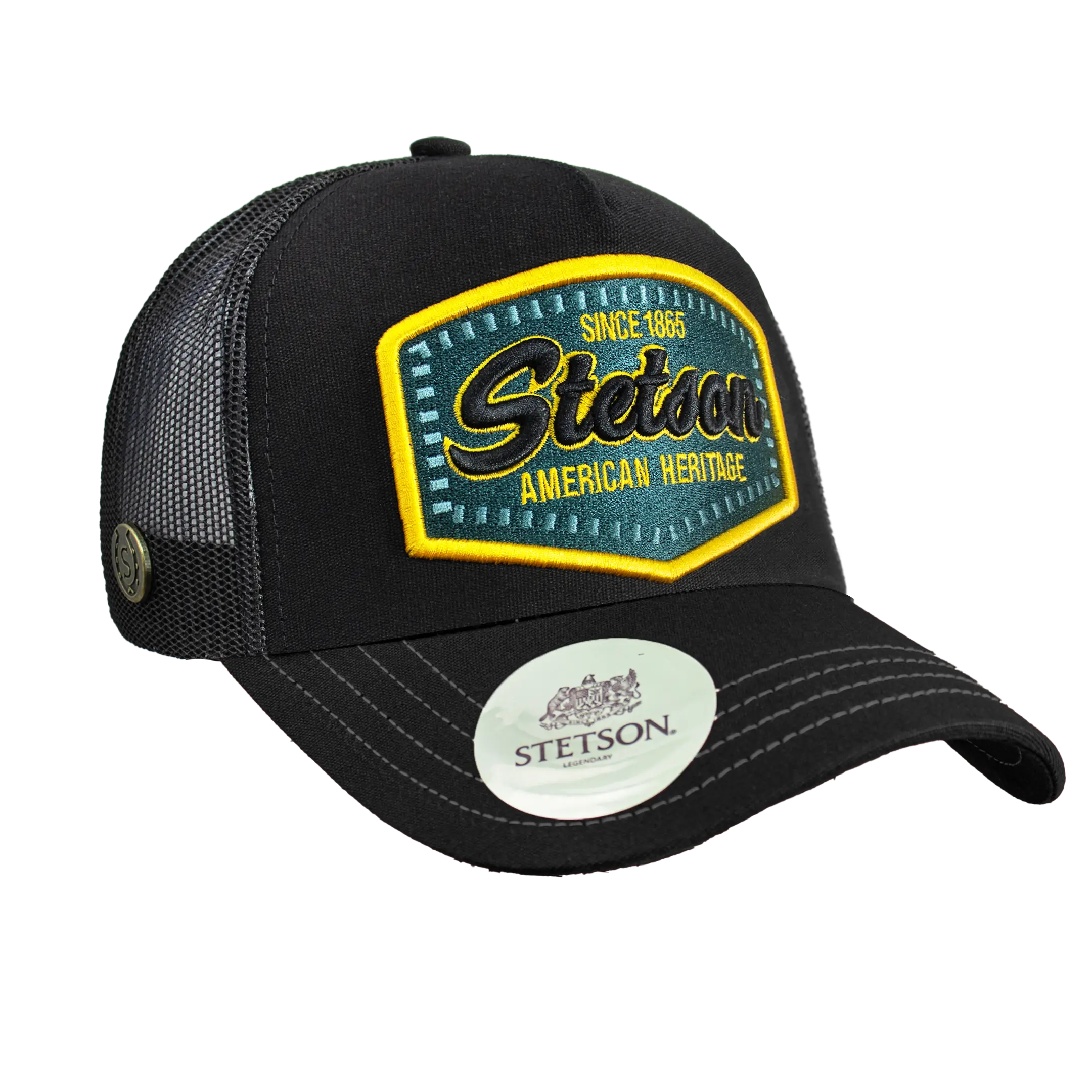 Authentic Stetson Trucker Hat – Western Mesh Cap STS06