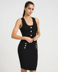 Express Pointelle Super High Waisted Button Mini Sweater Skirt