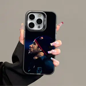 Neymar IPhone 17 Promax Phone Case Anti Drop Case Suitable For IPhone 16 15 14 13 12 11 Xs Plus Samsung S25 S24 S23 S22 Ultra FE Acrylic Protective Shockproof Rugged Case Football