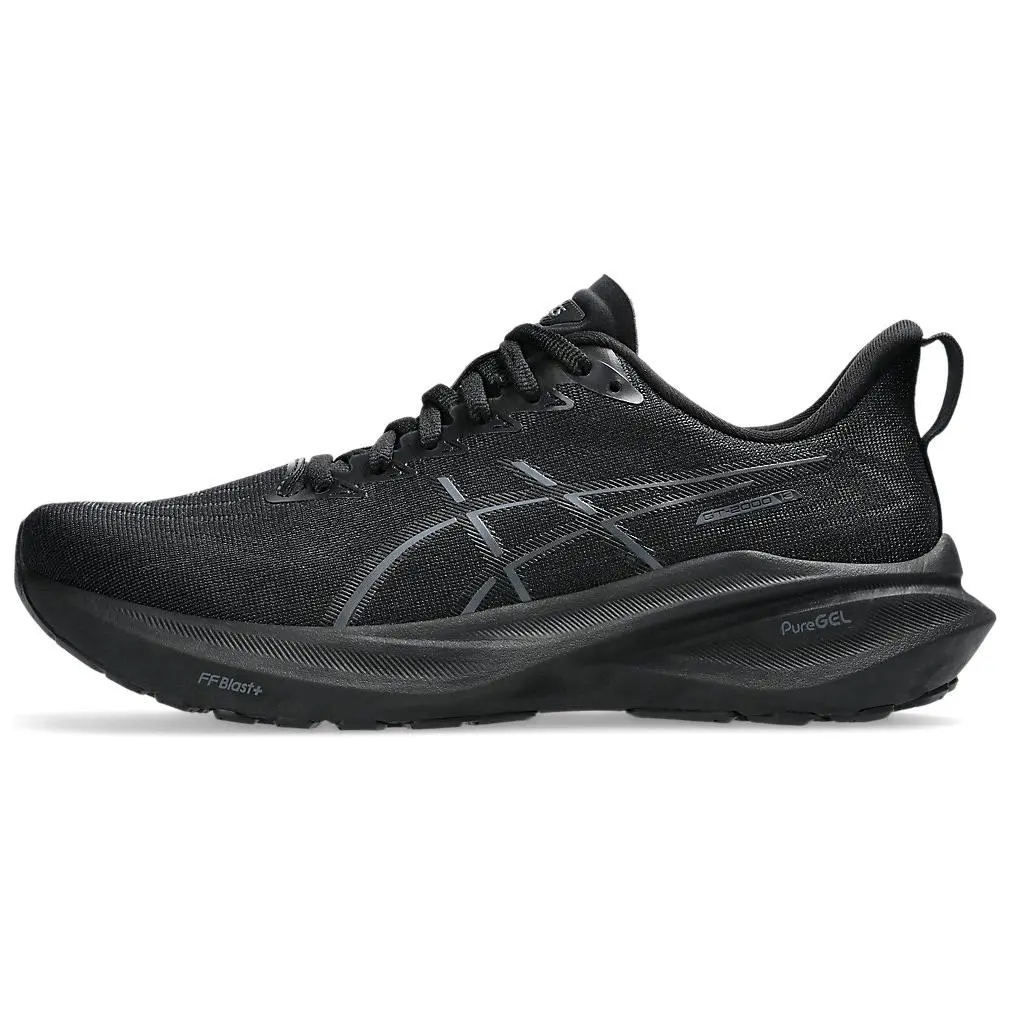 ASICS GT 2000 13 Black Comfort Low Top Running Shoes Women's 1012B666-002