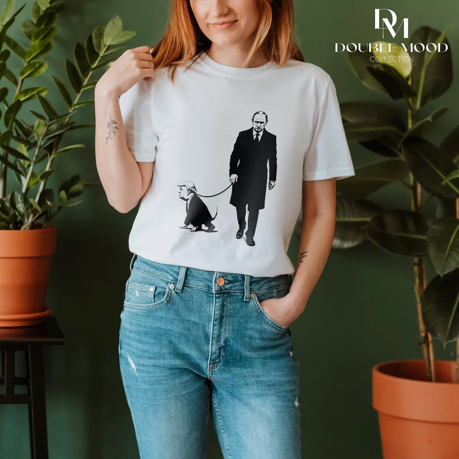 Anti-Trump Shirt, Anti Maga Shirt, Trump Putin's Dog,Anti Russia Political Protest Shirt,Democrat Shirt, FDT Fuck Trump Anti MAGA Republican