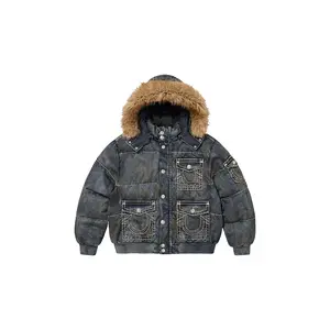 True Religion® Puffer Jacket "FW25 - Dirty Indigo" SU26486