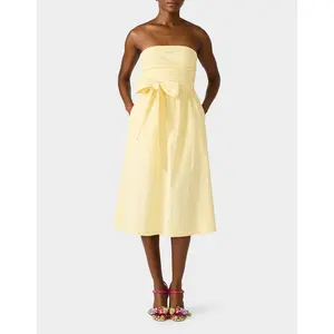 Betsey Johnson BUTTER UP DRESS YELLOW