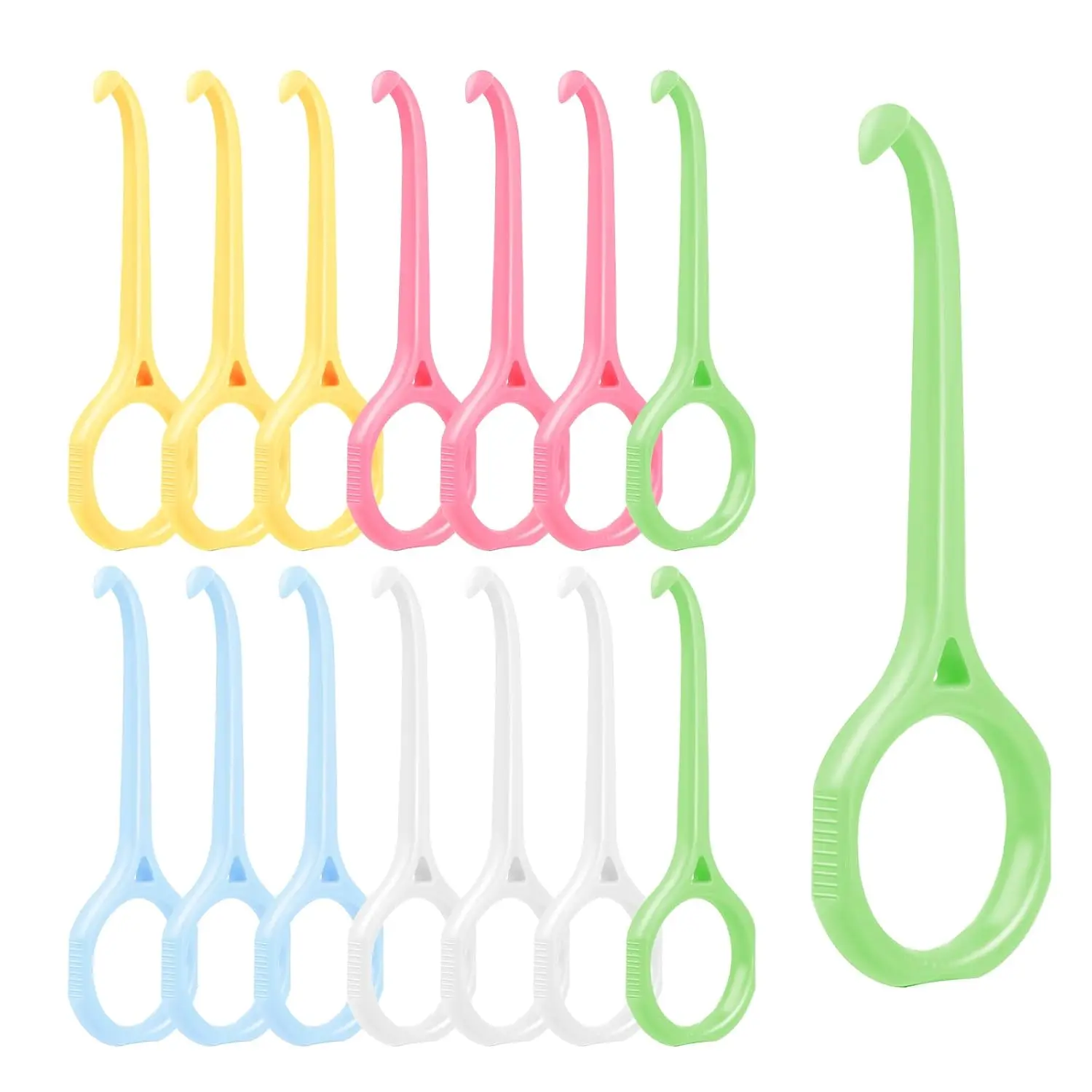15-Pcs Oral Removal Tool Kit, Clear Invisalign Remover Hook for Easy Retainer, Denture & Brace Removal Essentials