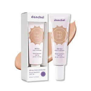 danchel Blurring Matte Tinted Moisturizer BB Cream, Flawless Natural Finish, Broad Spectrum SPF30 Sun Protection, Medium Buildable Coverage, Blurs Pores & Smooths Skin Texture, Multiple Shades Available
