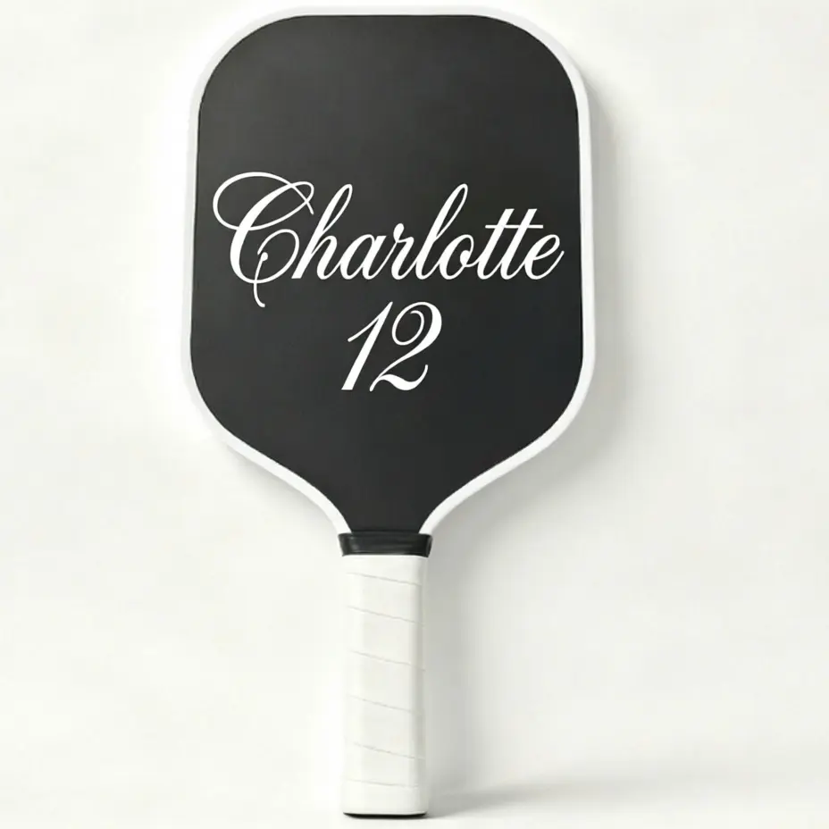 DAWNTIGER Custom Pickleball Paddle, Personalized Paddle with Name, Number, Pattern & Custom Design, 16mm T700 Carbon Fiber Surface, MX-1000 Pickleball Paddle for Men & Women