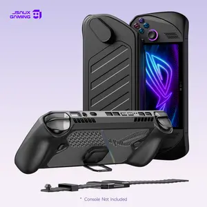 JSAUX ModCase for ROG Ally X with Detachable Front Shell,Protective Case,Metal Bracket and Strap Compatible with ASUS ROG Ally X Accessories Basic Set