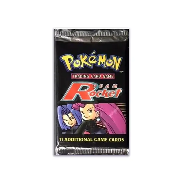 Team Rocket Booster Pack [Unlimited Edition] English Pokemon Trading Card  Game - TikTok Shop