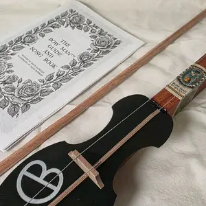 The Bow Man Violin/Fiddle Beginner-Friendly Ultra-Durable One-Size-Fits-All with Guide Booklet